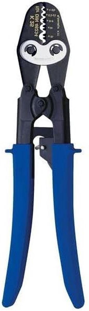 Krimptang - Pers tang - Schoenen verbinden - Met vergrendeling - 0.5-16 mm² - Nikkel