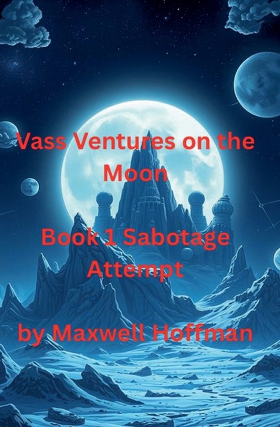 Vass Ventures on the Moon- Vass Ventures on the Moon Book 1  ... - cover