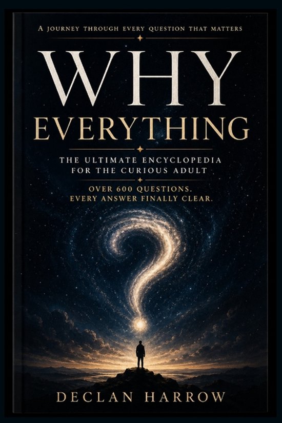 Why Everything: The Ultimate Encyclopedia for the Curious Adult Over 600 Questions, Every Answer Finally Clear.
