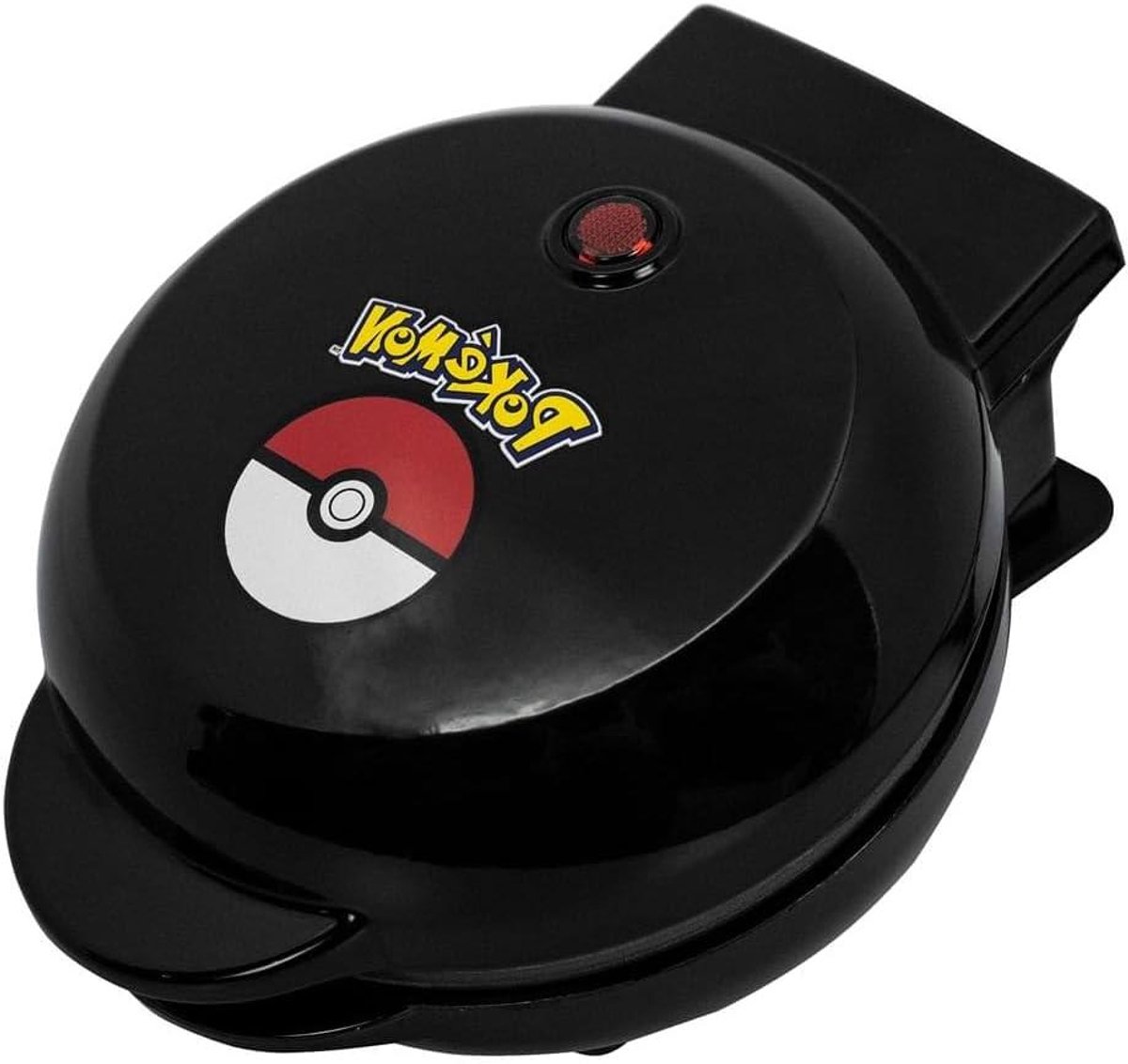 Pokeball Wafelijzer - Wafelmaker - Leuke Wafels Maken - Officieel Gelicentieerd - 16 x 13 x 9 cm - Zwart
