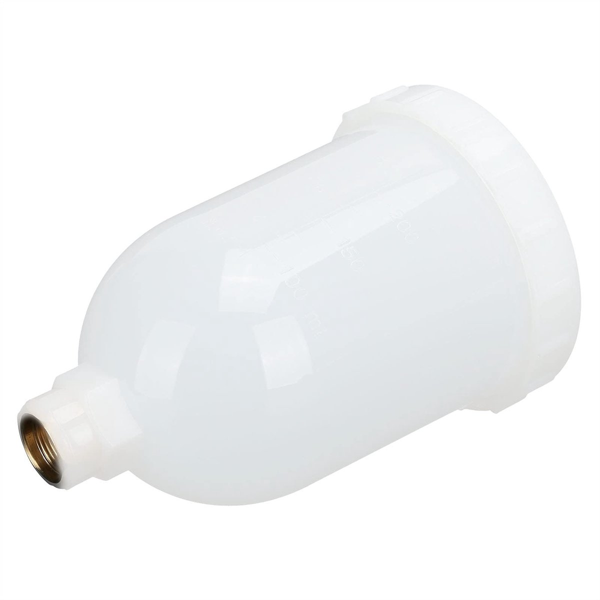 Allecto - Spuitbeker - 300 ml spuitpistoolbeker - Grote capaciteit - 0.6 liter - Spuitpistolen accessoires - Perfect voor verfprojecten - Geschikt ...
