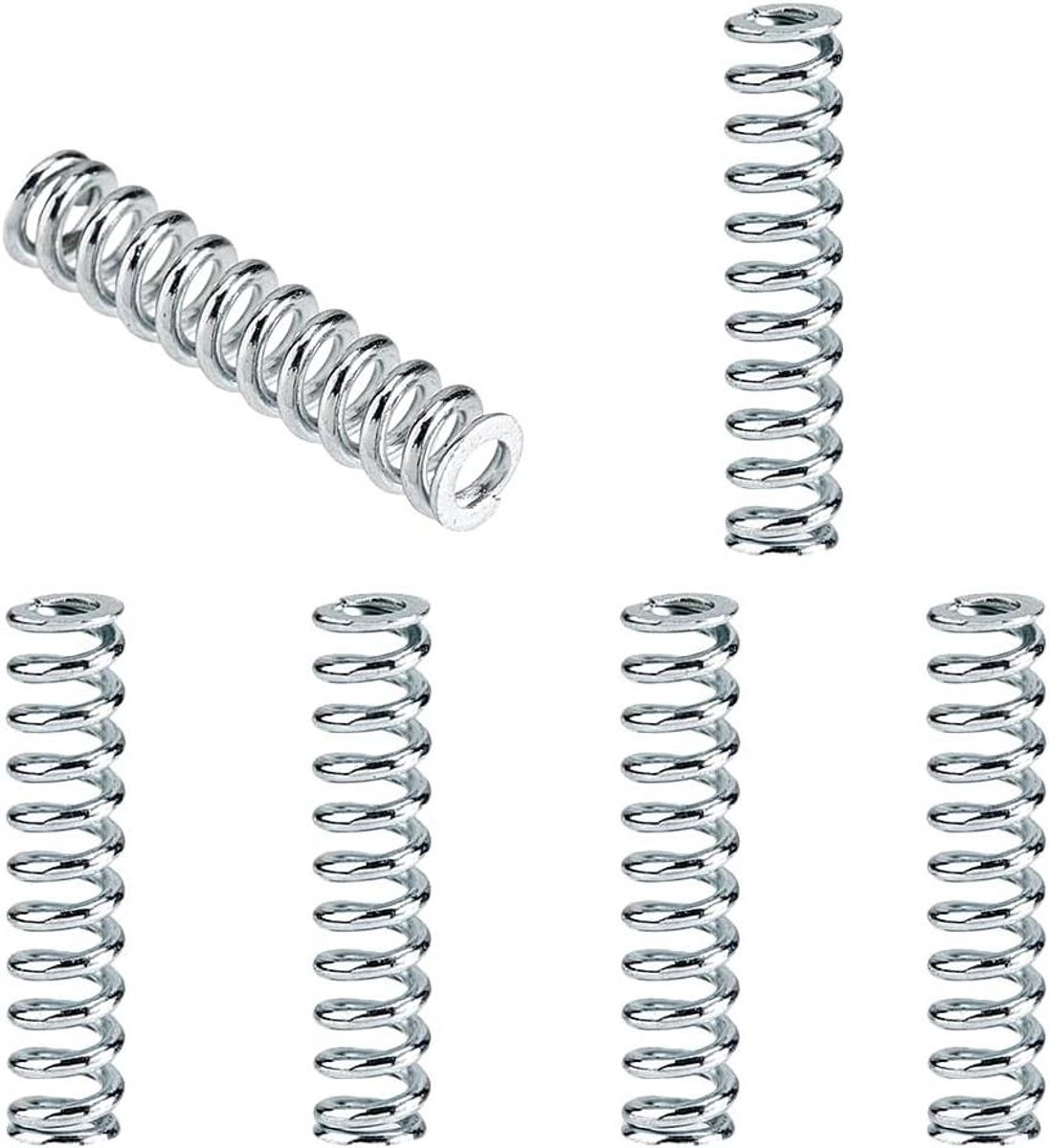 Compressieveren - Verenstaal - Reparatieprojecten - Kwaliteitstaal - 23 mm lengte - Platina
