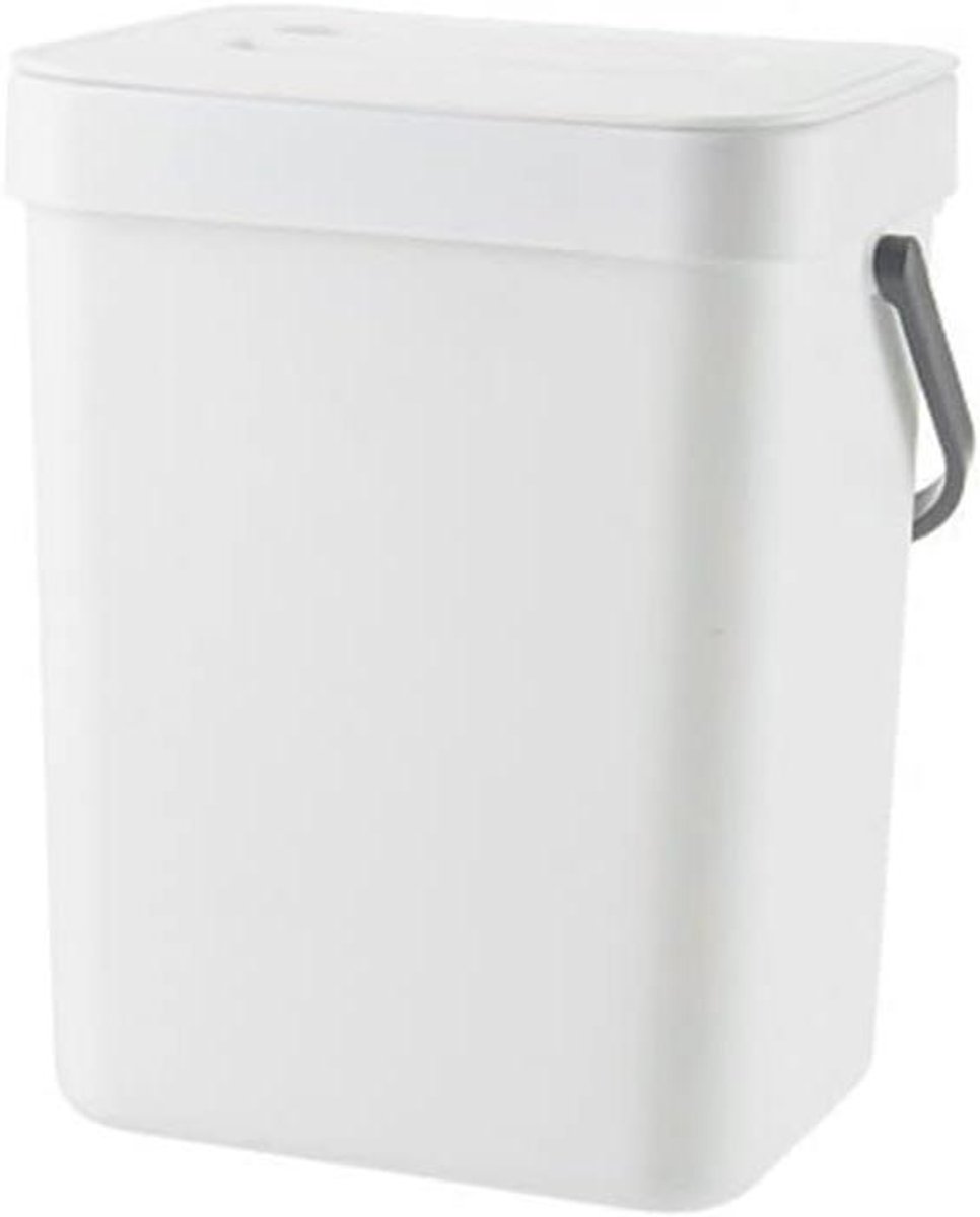 Compostbak Keuken - Afvalbak Aanrecht - Voedselafval Scheiden - Met Deksel - 3 Liter - C