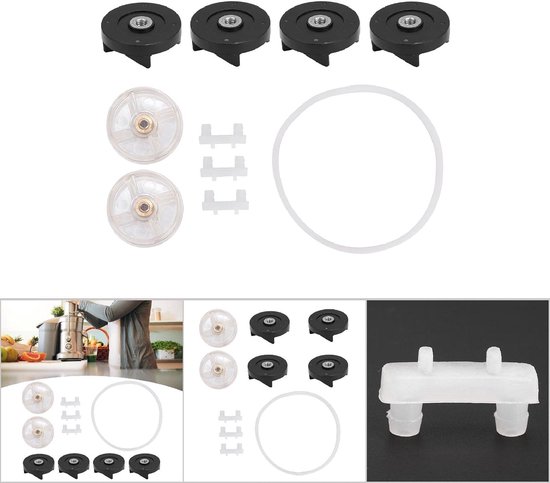 Dailygoody - Blender Onderdelen - Vervangende Accessoires - Hoogwaardig Kunststof - Compatibel voor 250W Magic Juicer - Ideaal voor Mixen en Juicen — afbeelding 2