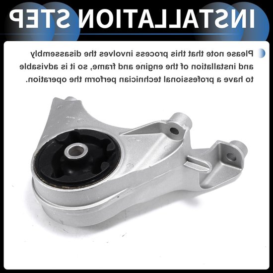 Motorsteun No.96626810 voor Chevrolet Captiva 2007-2010 - Zilverkleurig, Hoogwaardige Kwaliteit, Duurzaam en Betrouwbaar 1 Stuk — afbeelding 2