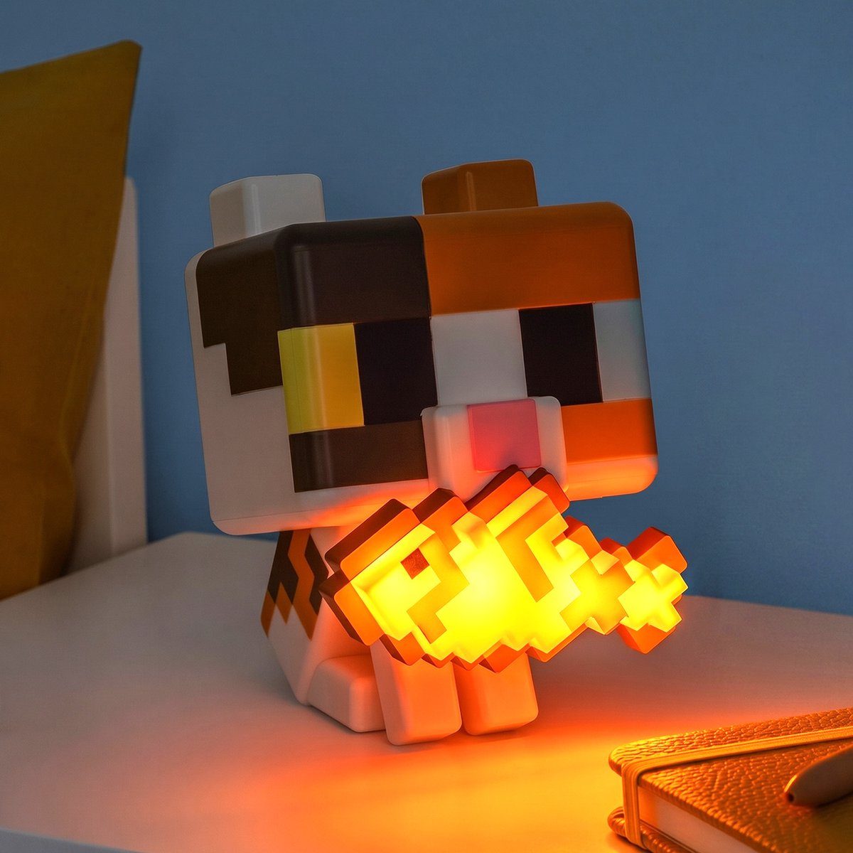 Minecraft Cat GloBuddies Lamp thumbnail 3