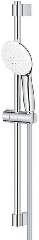 GROHE Tempesta 110 Glijstangset - 60cm - ronde handdouche - 2 straalsoorten - 5.6 l/min - gladde doucheslang - chroom