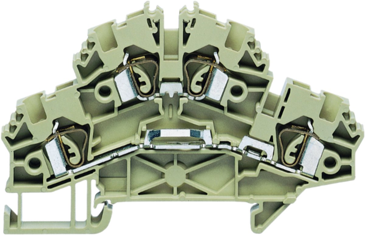Conta-Clip ZRKD 2 5 BEIGE CON CC RIJGKLEM per 100