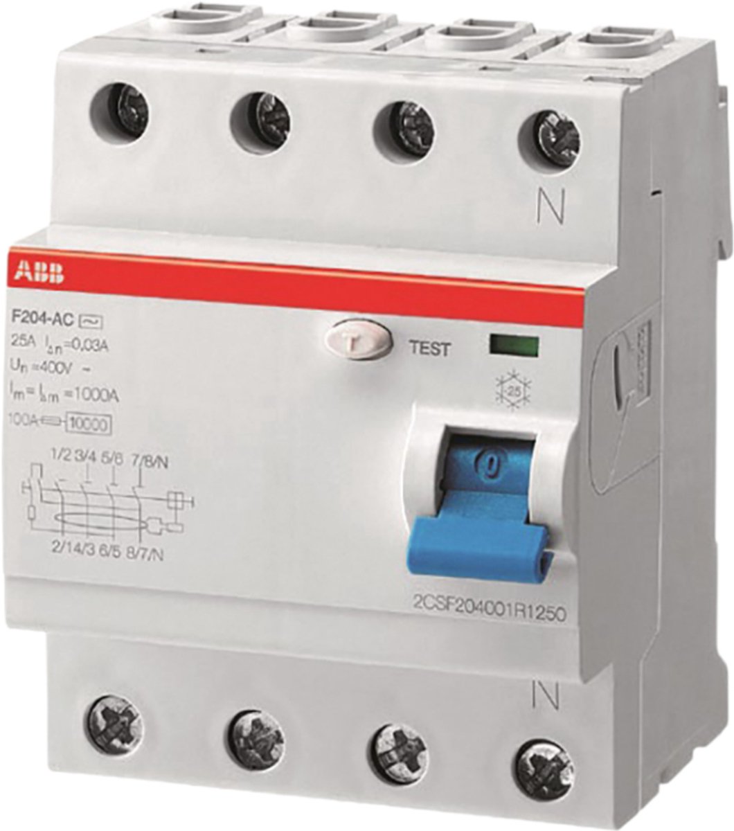 ABB F204A40/0 5 ABB ALS 4POL 40A 0 5A
