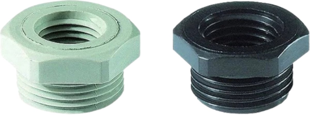 Jacob REDUCEERRING M25 - M20 POLYAMIDE ZWART 100stuks