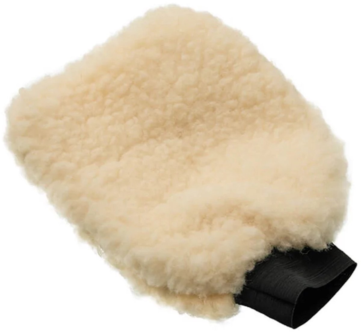 Washandje van wol