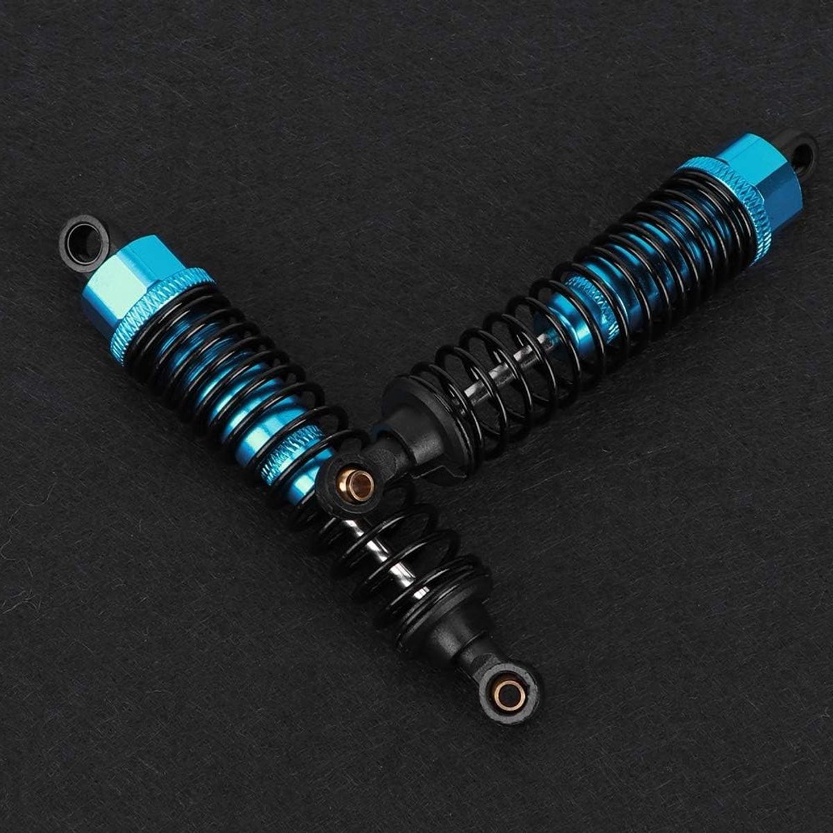 Hoogwaardige 55mm Metalen Schokdempers voor 1:10 RC Auto's - Vervangingsonderdelen en Accessoires voor Verbeterde Prestaties en Stabiliteit