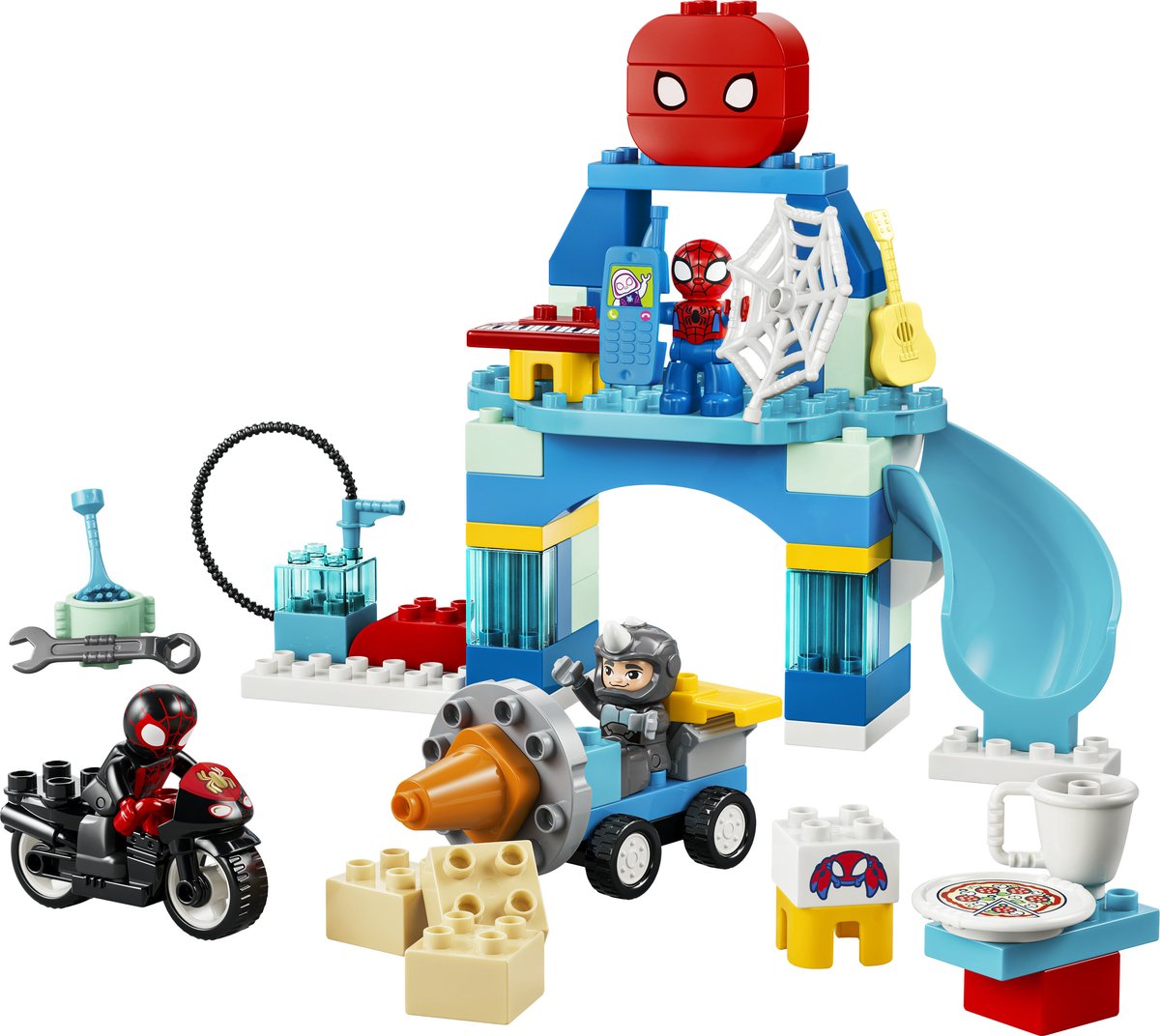 LEGO DUPLO ǀ Marvel Team Spidey Hoofdkwartier Bouwpakket voor Kinderen en Decoratie 10464 – foto 4
