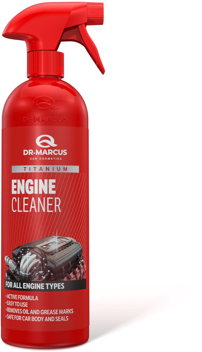 Dr. Marcus Titanium Line Engine Cleaner & Degreaser 750 ml - Motorreiniger en ontvetter