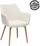 Kick tuinstoel Jada - ivoor OUTDOOR