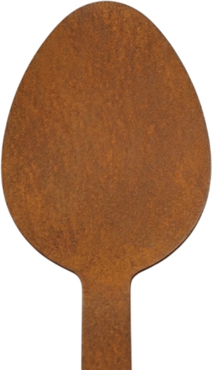 Tuinsteker EGG - CORTENSTAAL - Ei