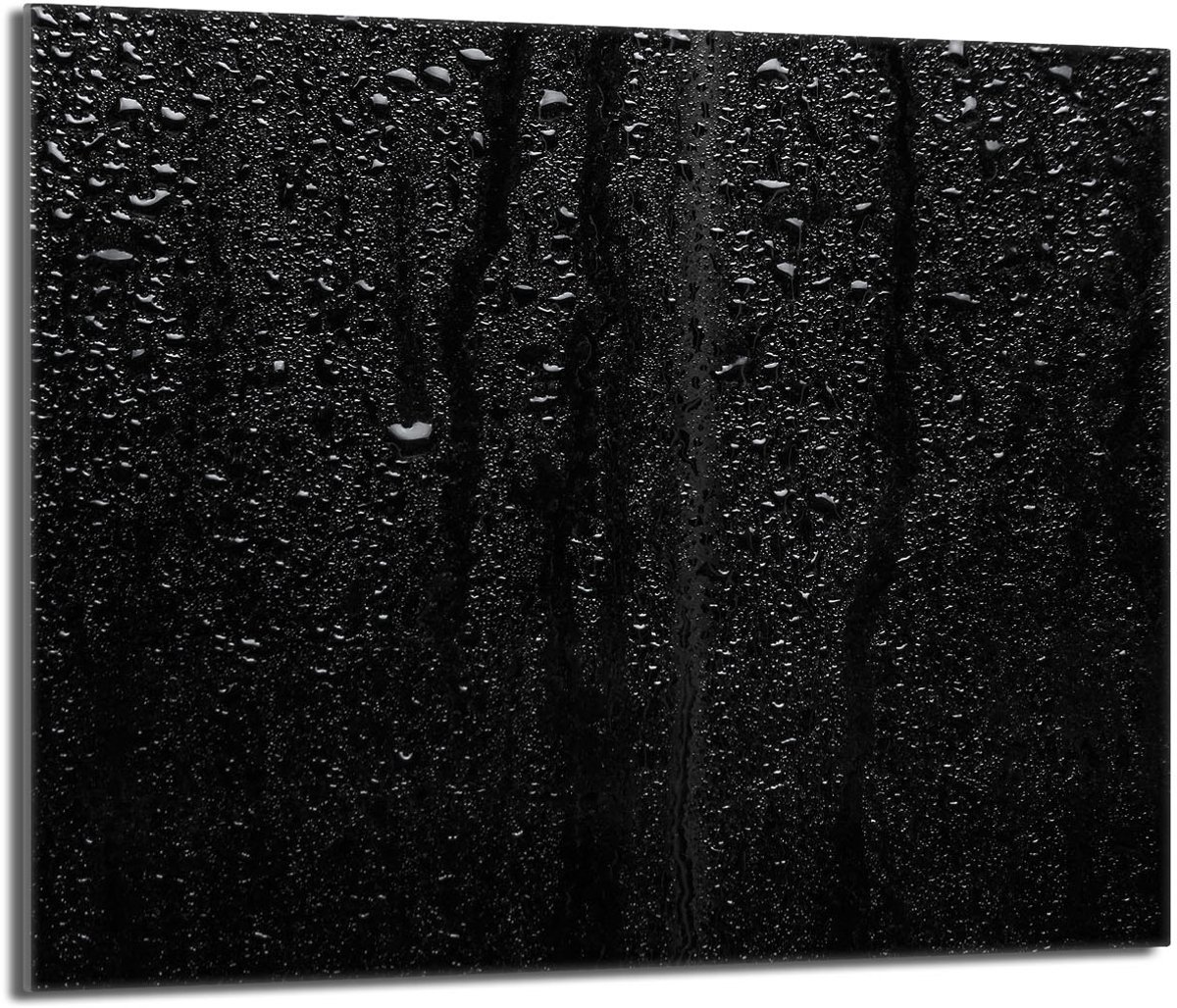 TMK ArtDeko - Snijplank - 60x52 cm - Zwart - Glas