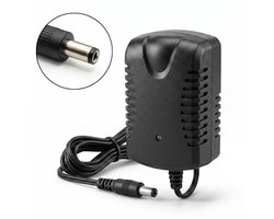 6V 0.5A Oplader - Ronde Pin (5,5 x 2,1 mm) - Adapter voor Elektrische Kinderauto's & Vergelijkbare Accu's - 100-240V AC - Lengte: 1m - Ronde Pin (5,5 x 2,1 mm)