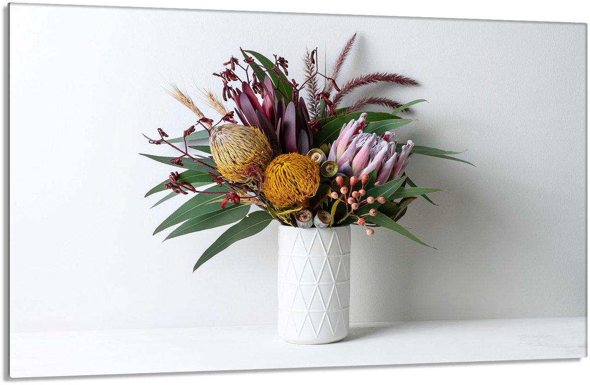 TMK ArtDeko - Snijplank - 80x52 cm - Bloemenpatroon - Hittebestendig - Veilig voor Alle Korven