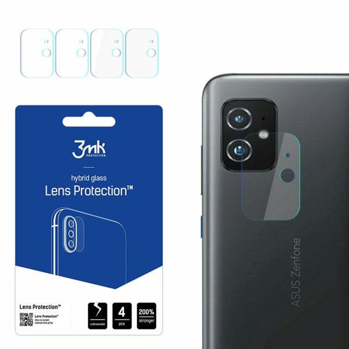 Asus Zenfone 8 - 3mk Lens Protection
