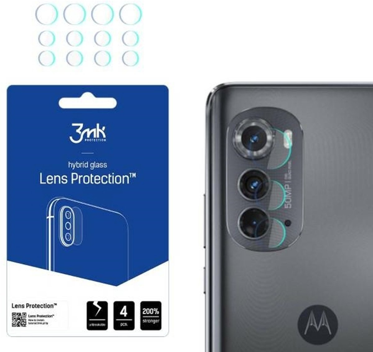 Motorola Edge 2022 - 3mk Lens Protection