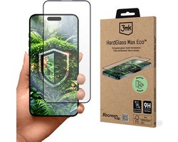 3MK HardGlass Max Eco-Serie – E-reader schermbescherming – iPhone 16 Pro Max – Transparant – Ecologisch