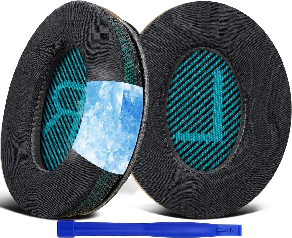 Vervangende Koel Gel Oorkussens voor Bose QuietComfort 15, QC25, QC35 en SoundLink - Comfortabele en Ademende Oorkussens voor Hoofdtelefoons