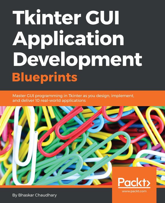 Tkinter GUI Application Development Blueprints - cover