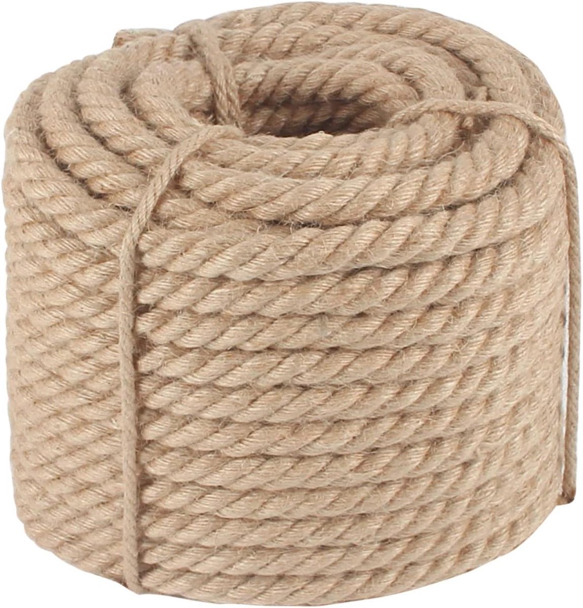 Manilla Touw - Jute Touw Hennep - Decoratie Projecten - Natuurlijke vezels - 100 voet lengte - Natuurlijk bruin