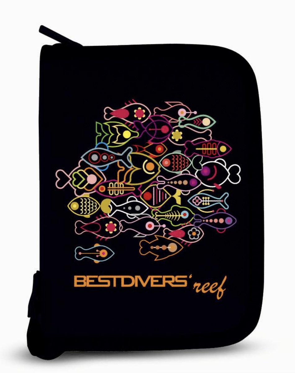 Best Divers Duiklogboek Set – Compleet Logboek + Navulpagina’s (24 Dives) – 6 Rings – Duikregistratie - vissen