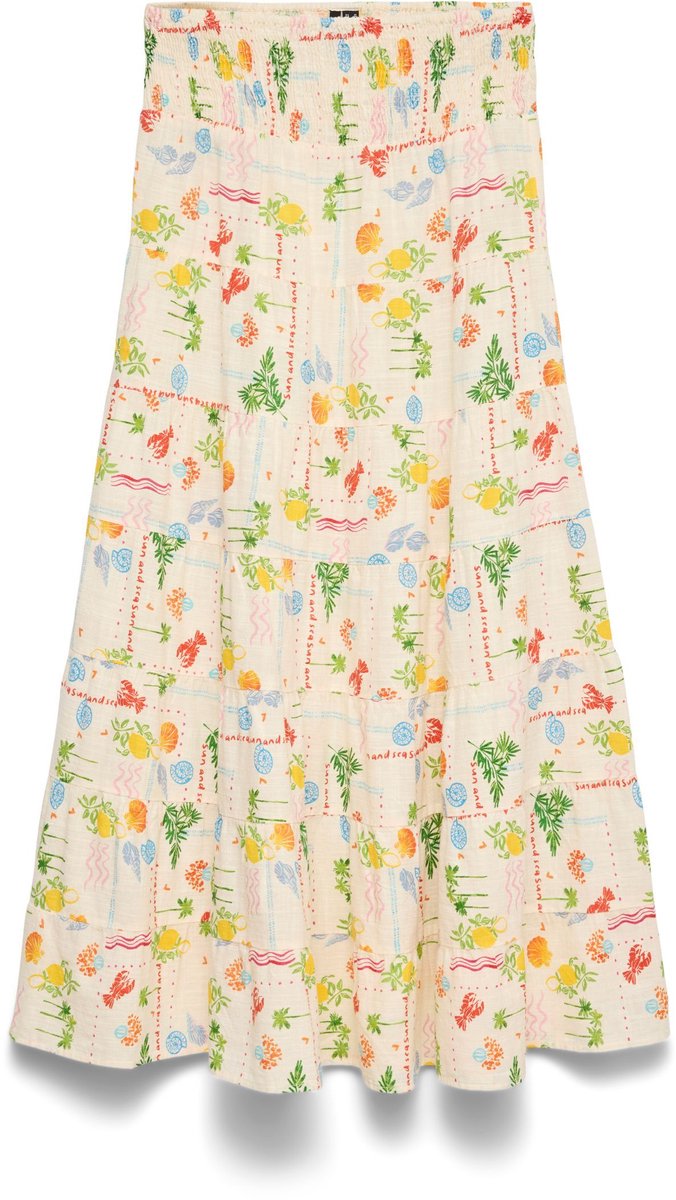 Vero Moda Rok VMELENA High waist Lange rok
