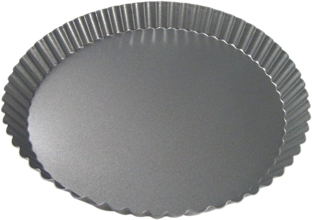 Pasteivorm - Taartvorm Rond - Gebak Maken - Roestvrij Staal - 10 cm - Grijs