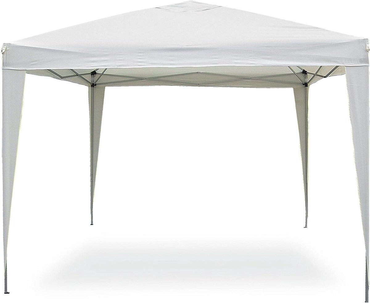 Pop-up paviljoen - Tuinpaviljoen Partytent - Buitenfeest Organiseren - Snel Opzetbaar - 3 x 3 meter - Wit