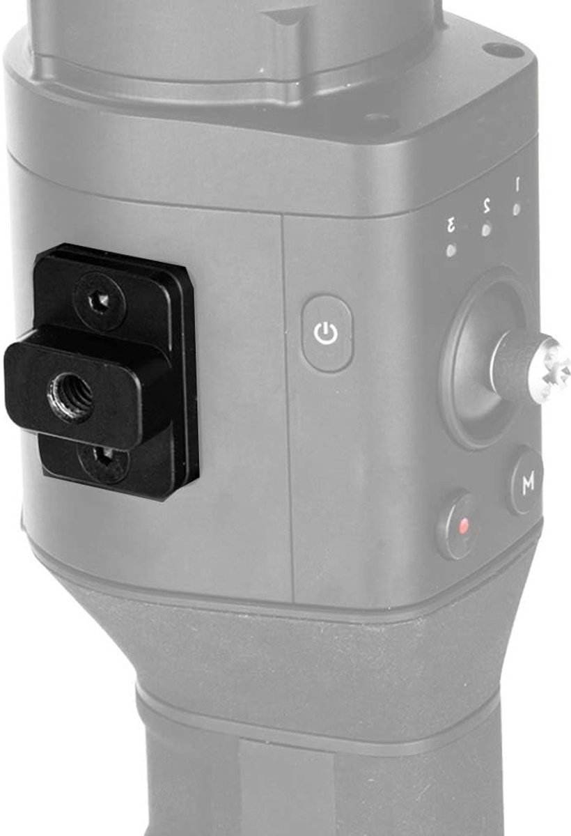 Multifunctionele montageset voor snelontkoppeling met monitor- en microfoonsupport voor stabilisatoren