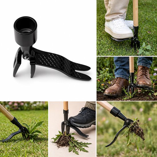 Rootnik Onkruidtrekker - Rootnik Onkruidverwijderaar - Onkruidtrekker - Onkruidsteker - Onkruid Trekker - Onkruid Verwijderen - Onkruidtrekker - Onkruidsteker - Onkruid Trekker - Onkruid Verwijderen van Merkloos	 — afbeelding 3