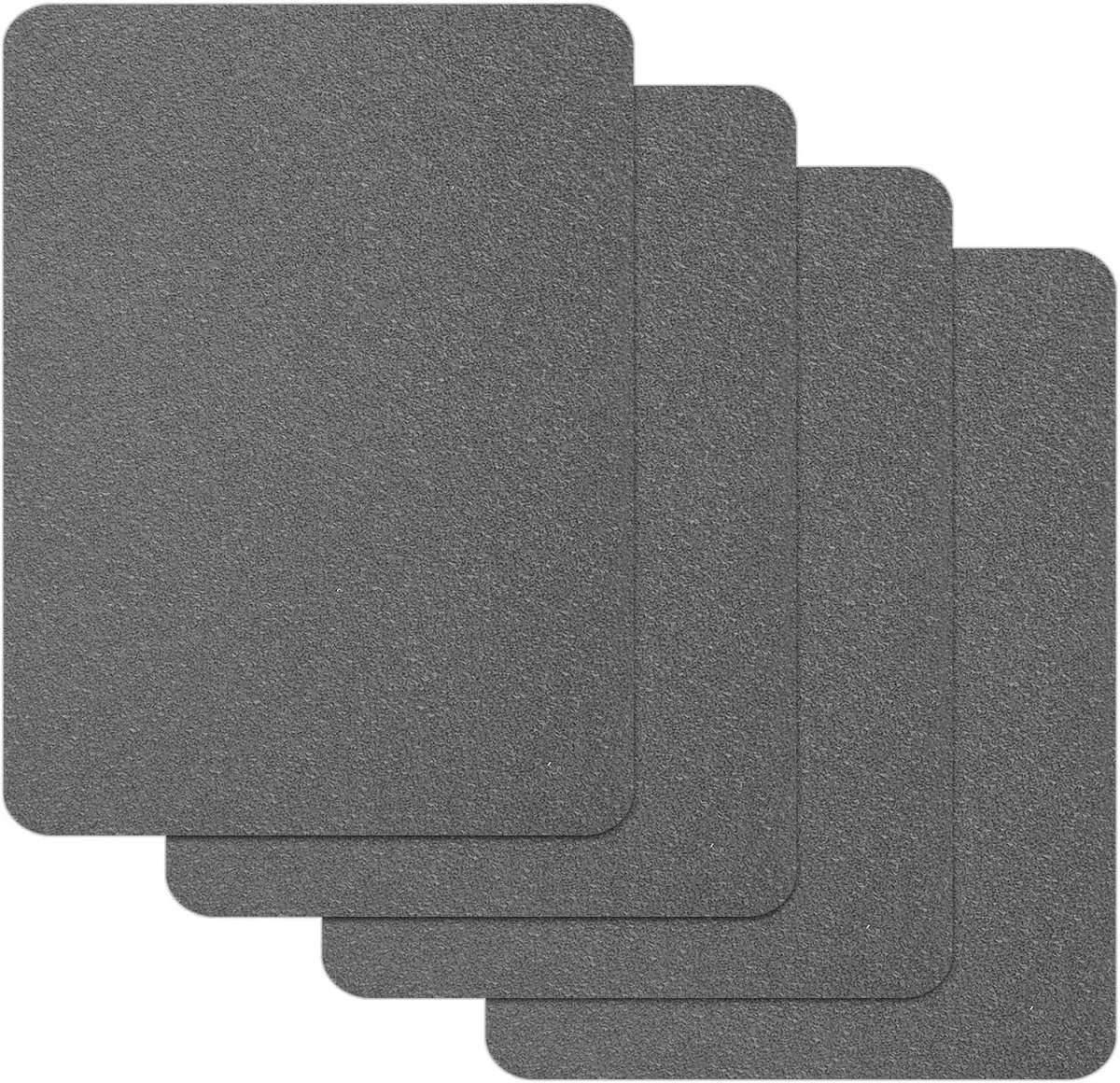 4 Stuks Telefoon Grip Tapes, Antislip Stickers voor Mobiele Telefoons, Waterdichte Zelfklevende Stickers voor Laptopcamera en Gamecontroller (Grijs)