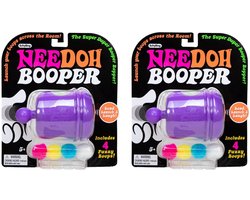 2x Needoh stressballen booper - Needoh booper- Needoh stressballen - Needoh fidget toy - Fidget toy - fidget - squishy - squishy needoh - anti stress - incl. needoh 8x stressbalen