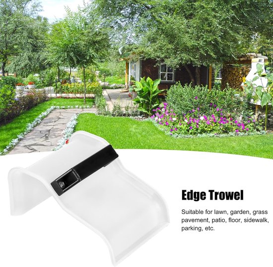 Curb Trowel with Handle for DIY Garden Paths - Landscape & Concrete Forming Tools van Quikrete — afbeelding 5