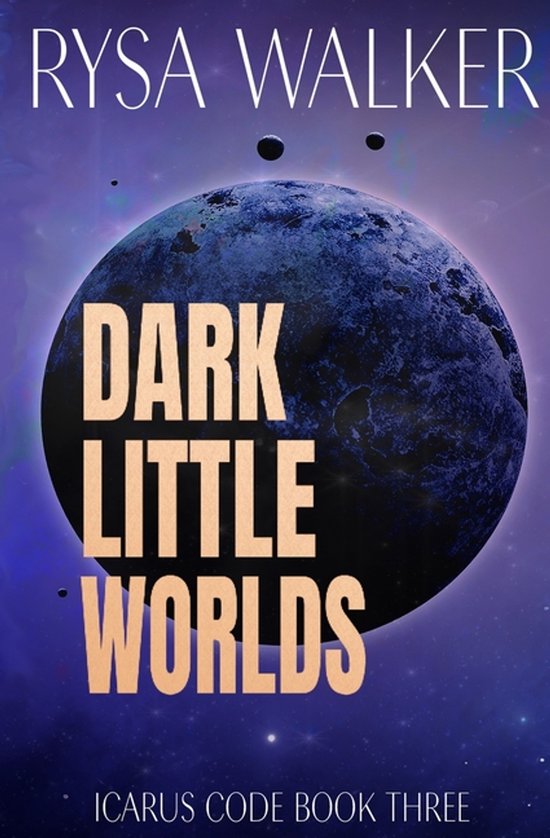 The Icarus Code: A Sci-Fi Thriller- Dark Little Worlds - cover