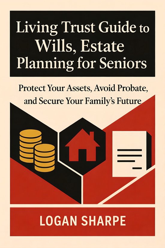 Living Trust Guide to Wills, Estate Planning for Seniors - cover
