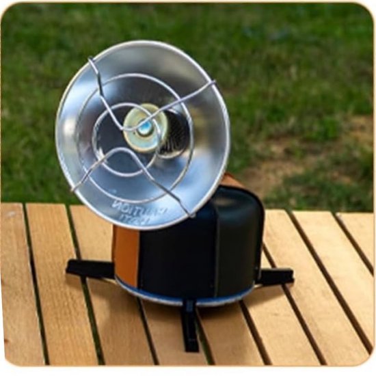 Dailygoods - Dailygoody - Opvouwbare gastankstandaard - Buitenfornuis statief - Lichtgewicht en compact - Zwart - Voor kamperen en picknick - Ideaal voor buitengeb van Dailygoods — afbeelding 5