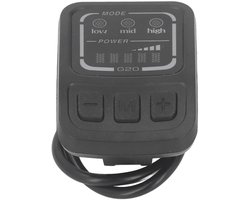 Allecto - Srliya G20 F led-display - LED-display voor elektrische fiets - Zwart - Waterdicht en duurzaam - Geschikt voor elektrische fietsen en sco...