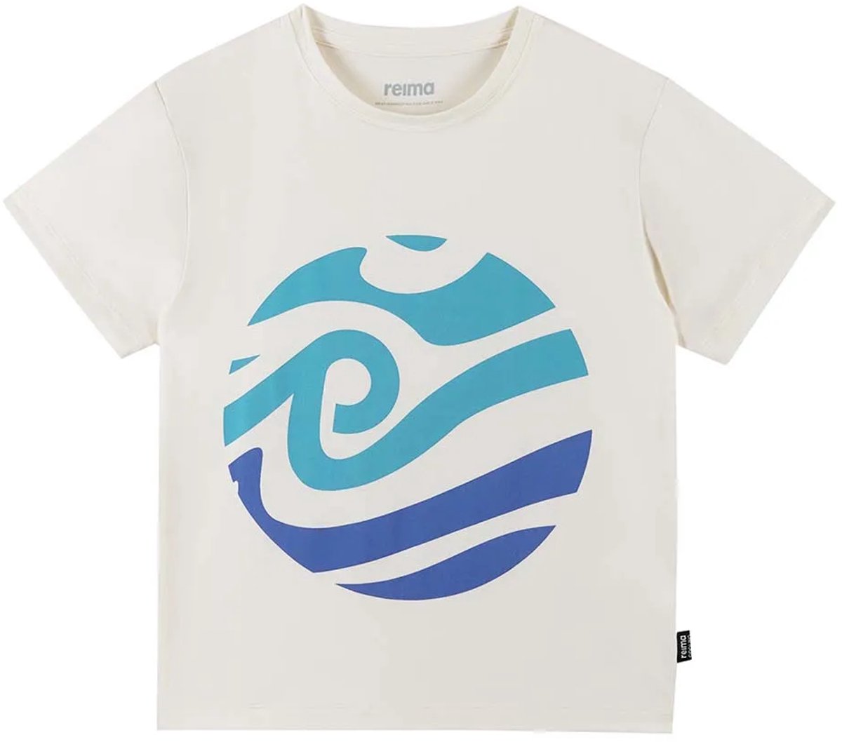 Reima Vauhdikas T-shirt Met Korte Mouwen 7 Years Jongen Zwart