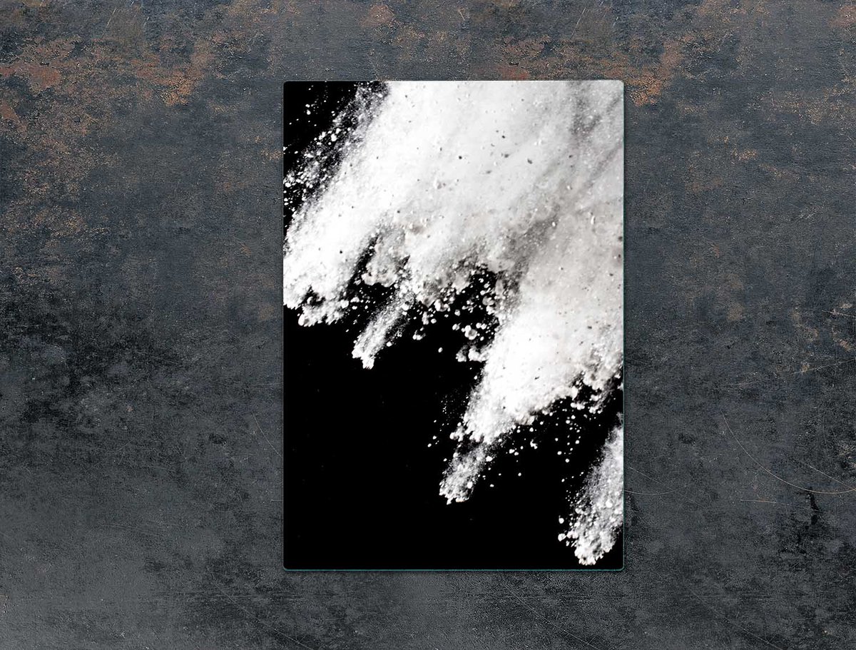 TMK ArtDeko - Snijplank - Glas - 35x52 cm - Vuurwerkafbeelding