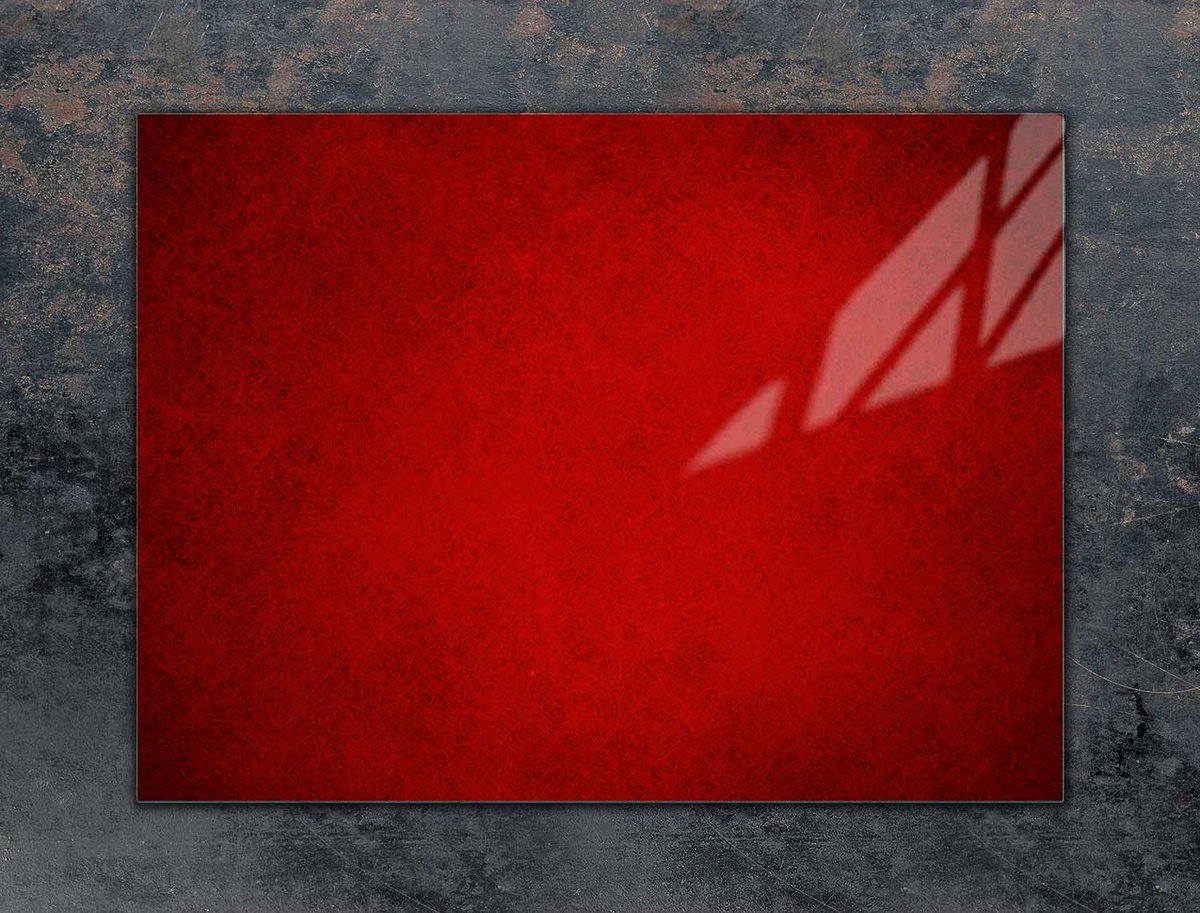 TMK ArtDeko - Snijplank - 70x52 cm - Rood - Veilig en Hygiënisch