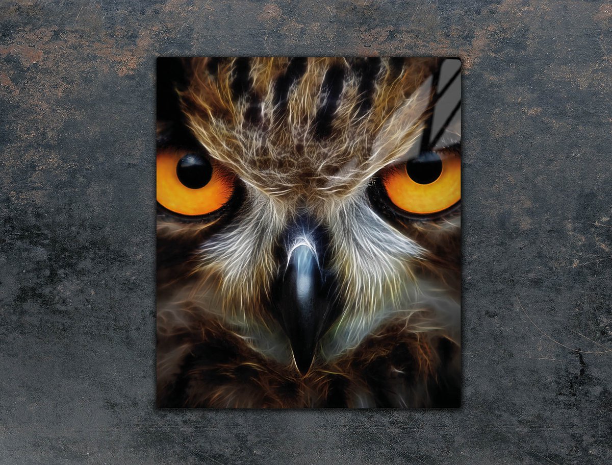 TMK ArtDeko - Snijplank - Glas - 45x52 cm - Sierlijke Print - Veelzijdig