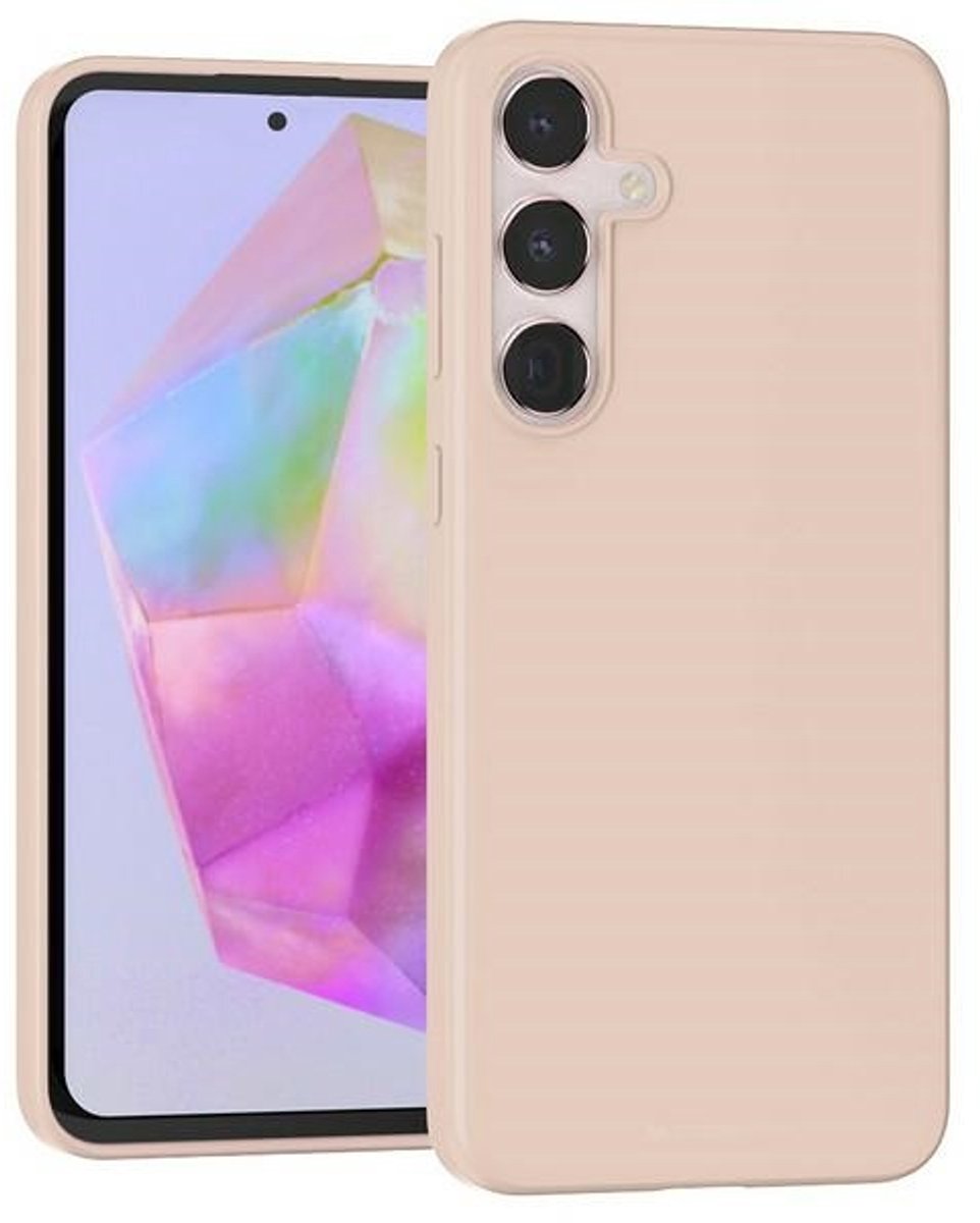 Mercury Soft Serie - Hoesje voor Mobiele Telefoon - Rood-Pink - Bescherming - Ideale Pasvorm