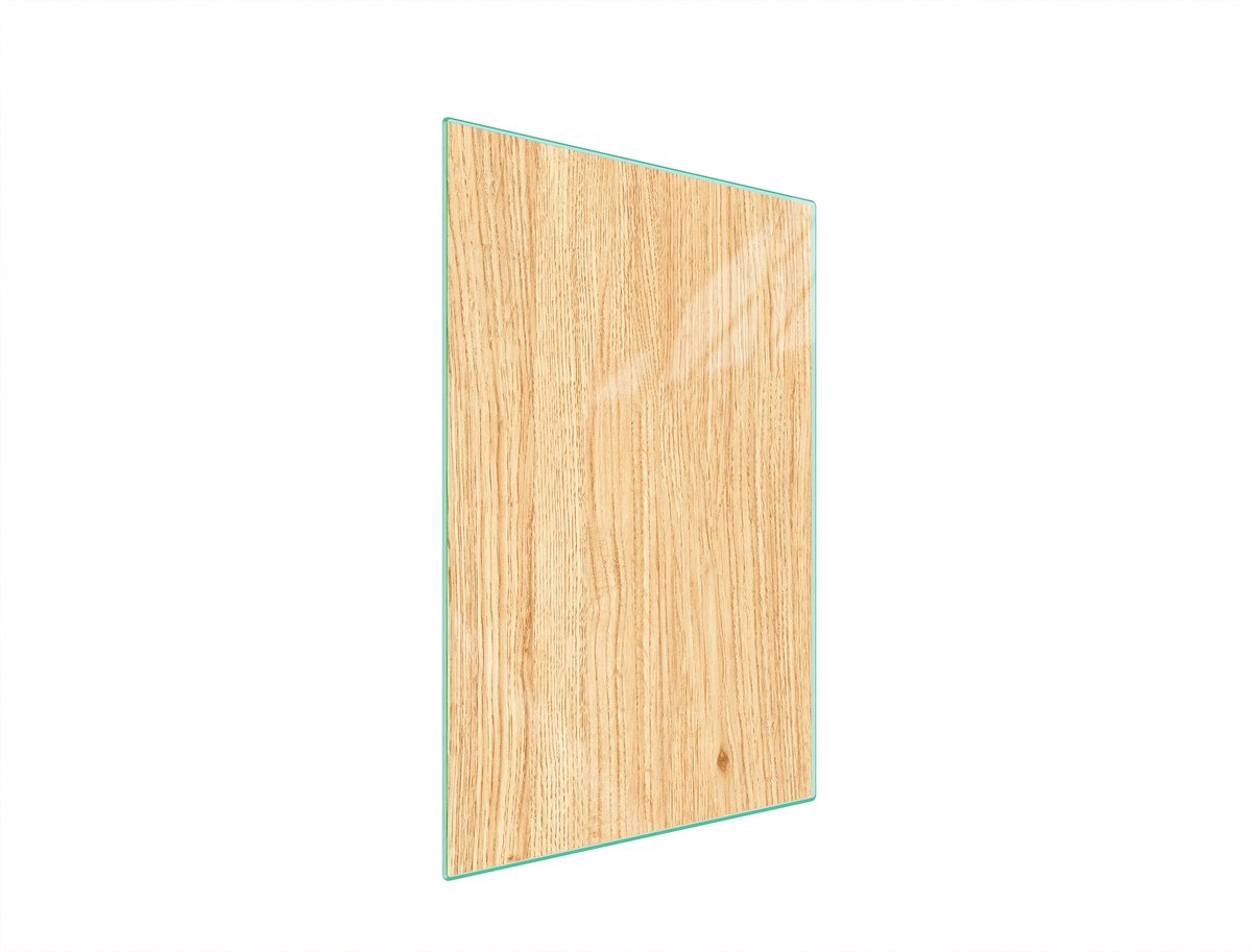 TMK ArtDeko Serie - Snijplank van Gehard Glas - 35x52 cm - Beschermpaneel - Hout Ontwerp