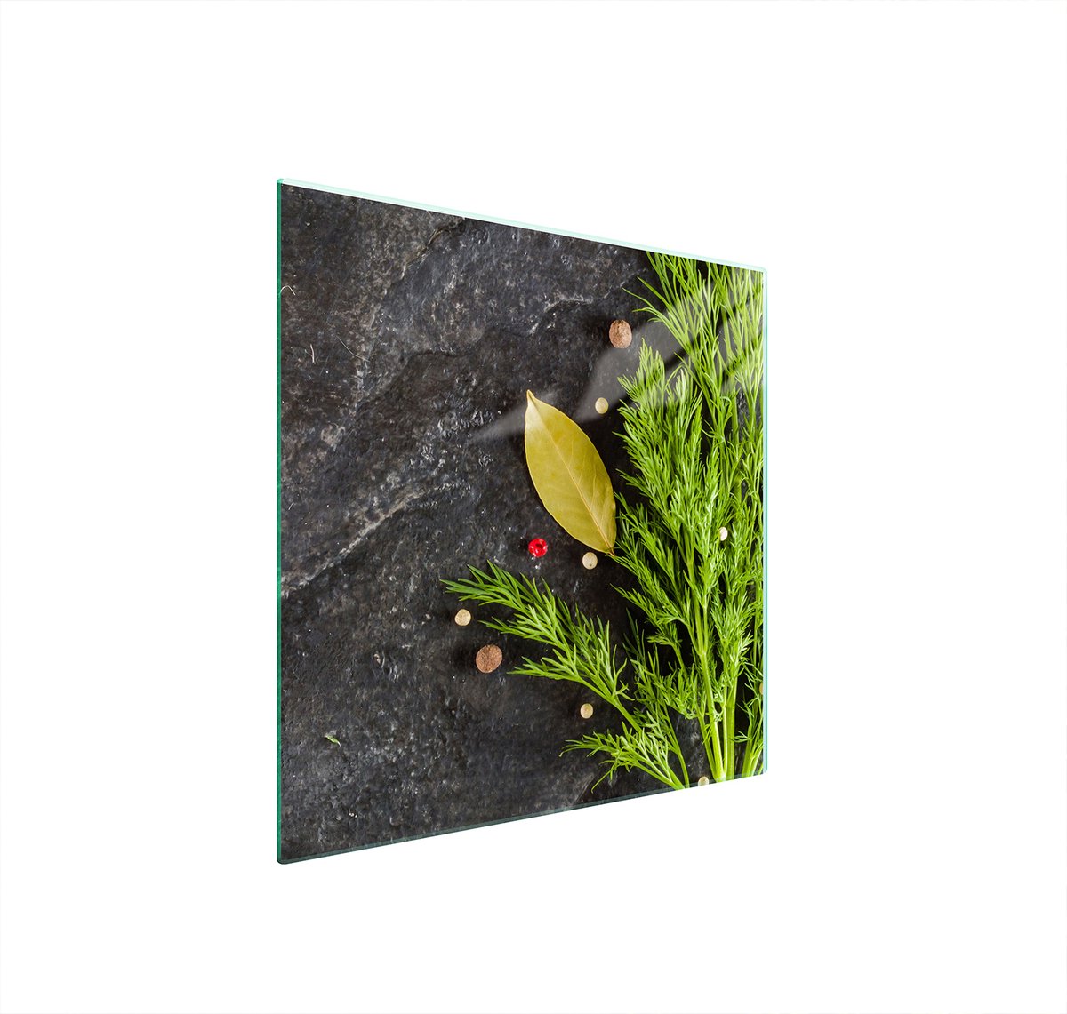 TMK ArtDeko - Snijplank - Beschermplaat - 50x52 cm - Gehuld Glas