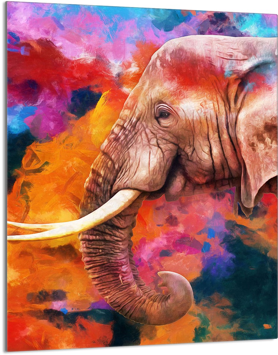 TMK ArtDeko Serie - Snijplank van Glas - 40x52 cm - Veelzijdig en Hygiënisch